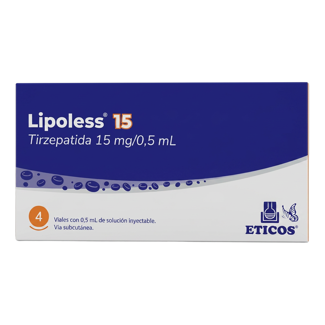 Lipoless® 15 — Tirzepatida 15 mg/0,5 mL (ETICOS) — foto 2